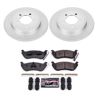 PowerStop® - Z23 Evolution Geomet® Plain Rear Brake Kit