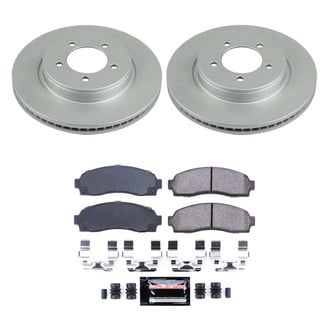 PowerStop® - Z23 Evolution Geomet® Plain Front Brake Kit
