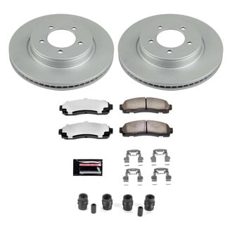 PowerStop® - Z36 Evolution Geomet® Plain Front Brake Kit
