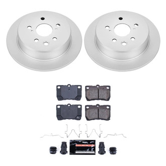 PowerStop® - Z23 Evolution Geomet® Plain Rear Brake Kit