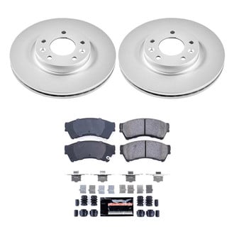 PowerStop® - Z23 Evolution Geomet® Plain Front Brake Kit