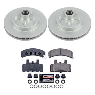PowerStop® - Z23 Evolution Geomet® Plain Front Brake Kit