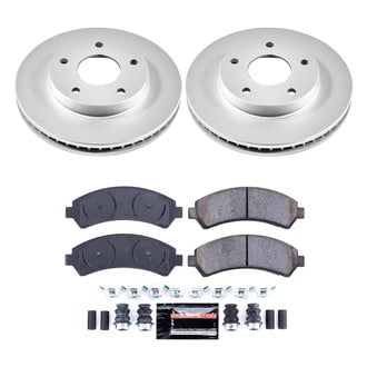PowerStop® - Z23 Evolution Geomet® Plain Front Brake Kit