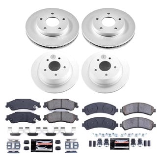 PowerStop® - Z23 Evolution Geomet® Plain Front and Rear Brake Kit
