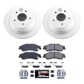 PowerStop® - Z23 Evolution Geomet® Plain Rear Brake Kit