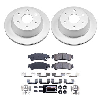 PowerStop® CPK2018-23 - Z23 Evolution Geomet® Plain Rear Brake Kit