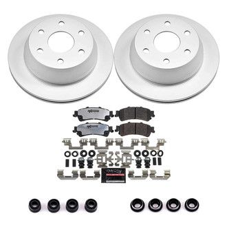 PowerStop® CPK2018-36 - Z36 Evolution Geomet® Plain Rear Brake Kit