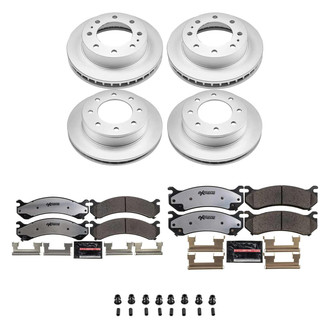 PowerStop® - Z36 Evolution Geomet® Plain Brake Kit