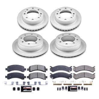PowerStop® - Z23 Evolution Geomet® Plain Front and Rear Brake Kit