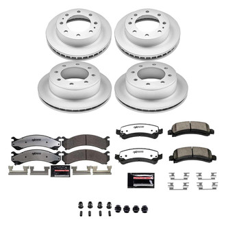 PowerStop® - Z36 Evolution Geomet® Plain Front and Rear Brake Kit