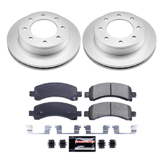 PowerStop® - Z23 Evolution Geomet® Plain Rear Brake Kit
