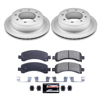 PowerStop® - Z23 Evolution Geomet® Plain Rear Brake Kit