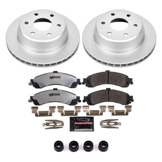 PowerStop® CPK2046-36 - Z36 Evolution Geomet® Plain Rear Brake Kit