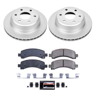 PowerStop® - Z23 Evolution Geomet® Plain Rear Brake Kit