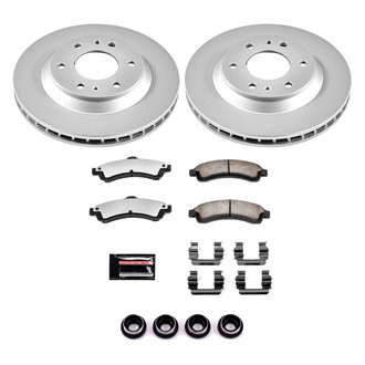 PowerStop® - Z36 Evolution Geomet® Plain Front Brake Kit