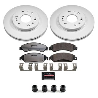 PowerStop® - Z36 Evolution Geomet® Plain Front Brake Kit
