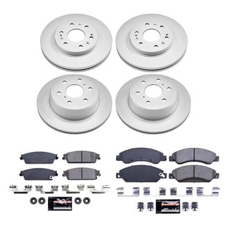 PowerStop® - Z23 Evolution Geomet® Plain Brake Kit