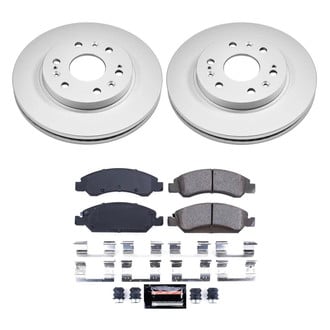 PowerStop® - Z23 Evolution Geomet® Plain Front Brake Kit
