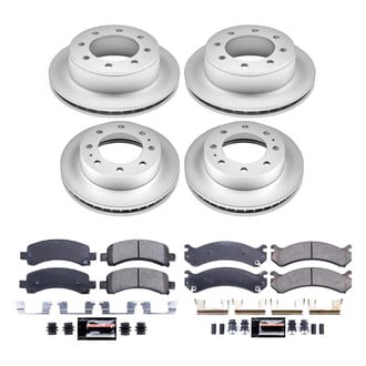 PowerStop® - Z23 Evolution Geomet® Plain Front and Rear Brake Kit