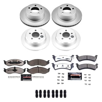 PowerStop® - Z36 Evolution Geomet® Plain Front and Rear Brake Kit