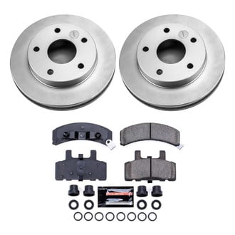 PowerStop® - Z23 Evolution Geomet® Plain Front Brake Kit