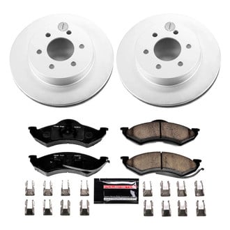 PowerStop® - Z23 Evolution Geomet® Plain Front Brake Kit