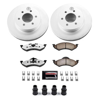 PowerStop® - Z36 Evolution Geomet® Plain Front Brake Kit