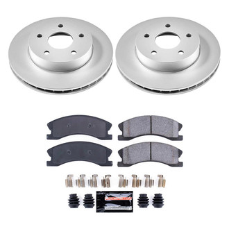 PowerStop® - Z23 Evolution Geomet® Plain Front Brake Kit