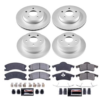 PowerStop® - Z23 Evolution Geomet® Plain Front and Rear Brake Kit