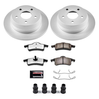 PowerStop® - Z36 Evolution Geomet® Plain Rear Brake Kit