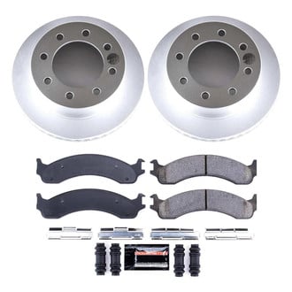 PowerStop® - Z23 Evolution Geomet® Plain Front Brake Kit