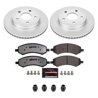 PowerStop® - Z36 Evolution Geomet® Plain Front Brake Kit