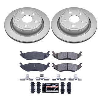 PowerStop® - Z23 Evolution Geomet® Plain Rear Brake Kit