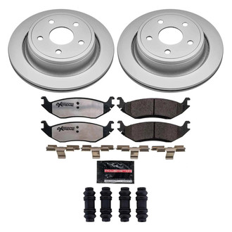 PowerStop® - Z36 Evolution Geomet® Plain Rear Brake Kit