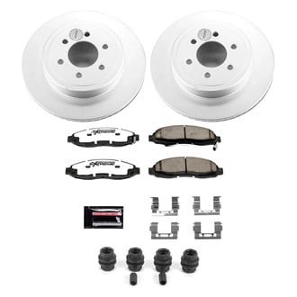 PowerStop® - Z36 Evolution Geomet® Plain Front Brake Kit