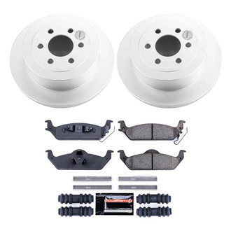 PowerStop® - Z23 Evolution Geomet® Plain Rear Brake Kit