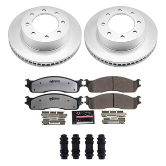 PowerStop® - Z36 Evolution Geomet® Plain Front Brake Kit