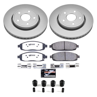 PowerStop® - Z36 Evolution Geomet® Plain Front Brake Kit