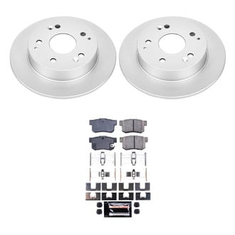 PowerStop® - Z23 Evolution Geomet® Plain Rear Brake Kit