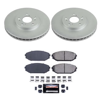 PowerStop® - Z23 Evolution Geomet® Plain Front Brake Kit