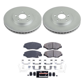 PowerStop® - Z23 Evolution Geomet® Plain Front Brake Kit