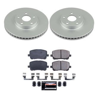PowerStop® - Z23 Evolution Geomet® Plain Front Brake Kit
