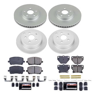 PowerStop® - Z23 Evolution Geomet® Plain Brake Kit