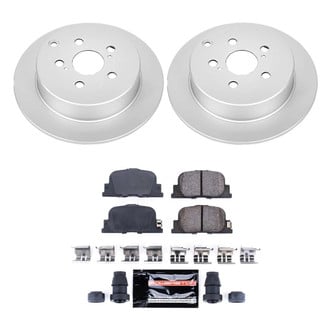 PowerStop® - Z23 Evolution Geomet® Plain Rear Brake Kit