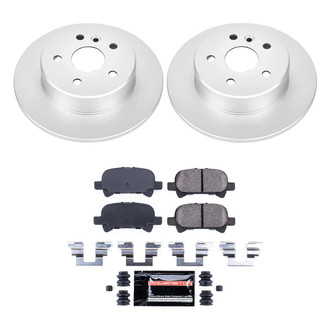 PowerStop® - Z23 Evolution Geomet® Plain Rear Brake Kit