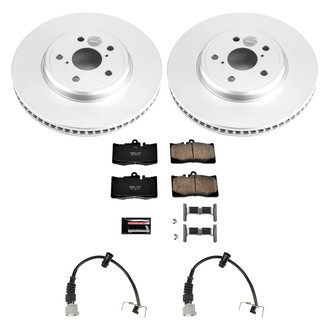 PowerStop® CPK2327-23 - Z23 Evolution Geomet® Plain Front Brake Kit