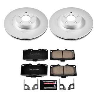 PowerStop® - Z23 Evolution Geomet® Plain Front Brake Kit