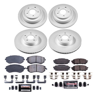 PowerStop® - Z23 Evolution Geomet® Plain Brake Kit