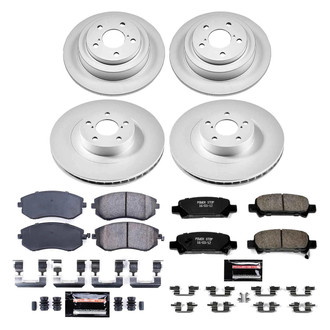 PowerStop® - Z23 Evolution Geomet® Plain Brake Kit