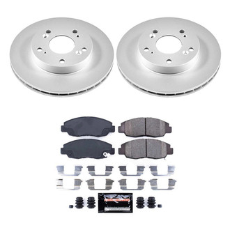 PowerStop® - Z23 Evolution Geomet® Plain Front Brake Kit